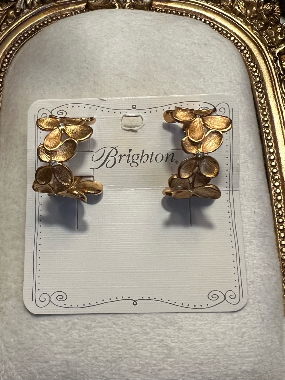Brighton Everbloom Petal Hoop Earrings
